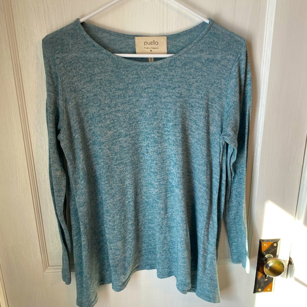Blue Puella loose fit top